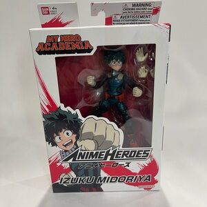 My Hero Academia Izuku Midoriya Action Figure - Green and Black